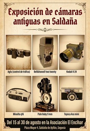 Exposición de cámaras antiguas